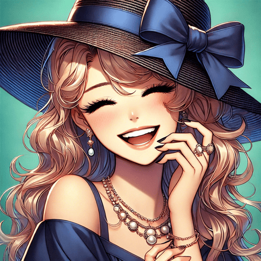 Jasmine Sterling, an elegant gossip columnist who covers court intrigue and social drama